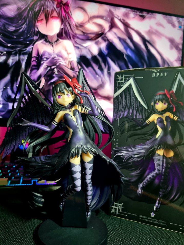Madoka Magica - Devil Homura Anime Manga Figürü - Görsel 4