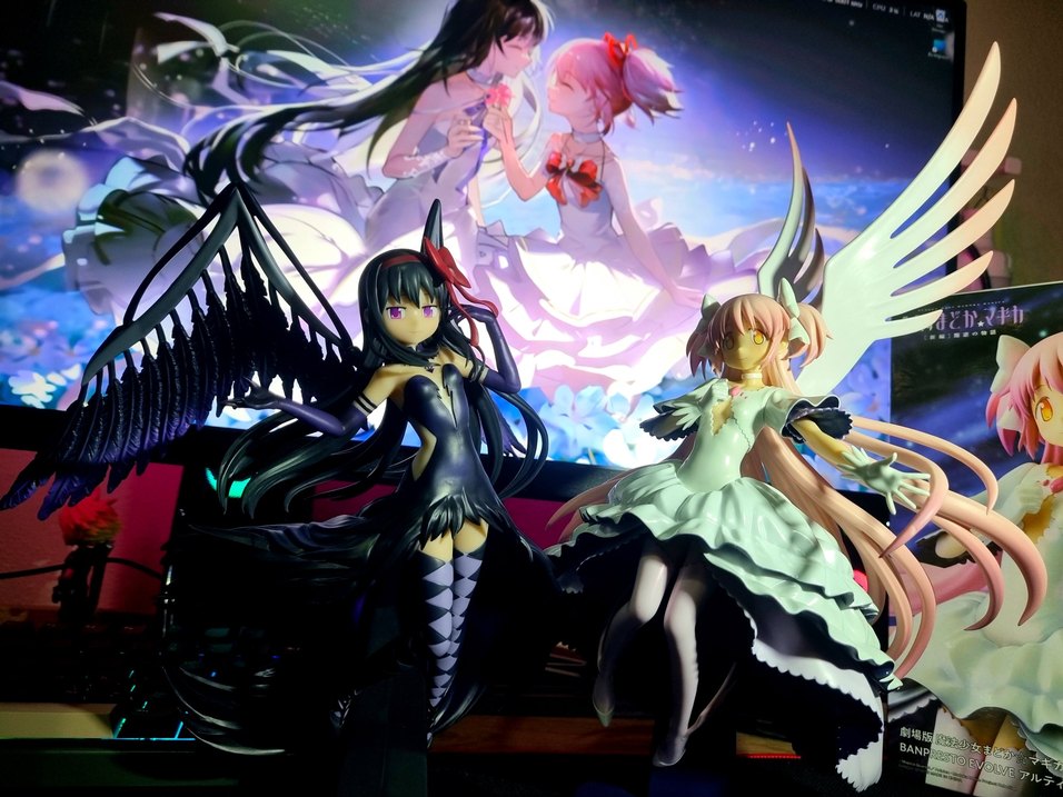 Madoka Magica - Devil Homura Anime Manga Figürü - Görsel 5