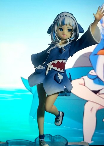 Hololive - Gawr Gura Anime Manga Figürü - Görsel 4