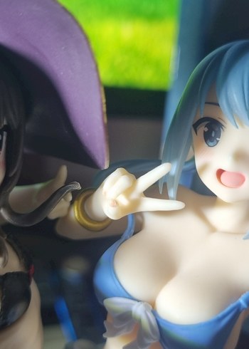 KonoSuba - Aqua (Swimsuit ver.) Anime Manga Figürü - Görsel 6