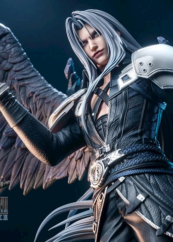 Final Fantasy VII / FF7 Remake 44cm Sephiroth Anime Oyun Figürü
