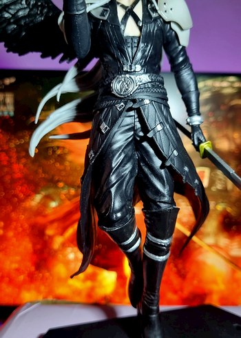 Final Fantasy VII / FF7 Remake 44cm Sephiroth Anime Oyun Figürü - Görsel 3