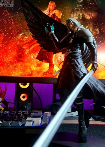  Final Fantasy VII / FF7 Remake 44cm Sephiroth Anime Oyun Figürü