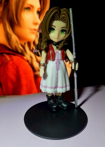 Final Fantasy VII FF7 Remake Cloud Tifa Aerith Anime Oyun Figürü - Görsel 12