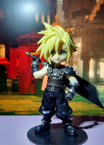 Final Fantasy VII FF7 Remake Cloud Tifa Aerith Anime Oyun Figürü - Görsel 5