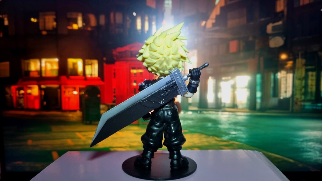 Final Fantasy VII FF7 Remake Cloud Tifa Aerith Anime Oyun Figürü - Görsel 4