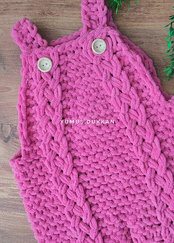 Çiçek salopet tulum - Görsel 2