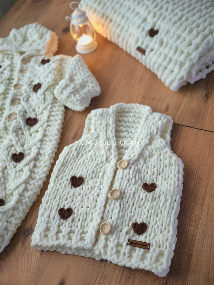 Bebek Tulum ve yeleği - Görsel 3