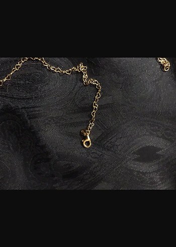 Altın Rengi Zincir Detaylı Pandora Kolye - Görsel 4