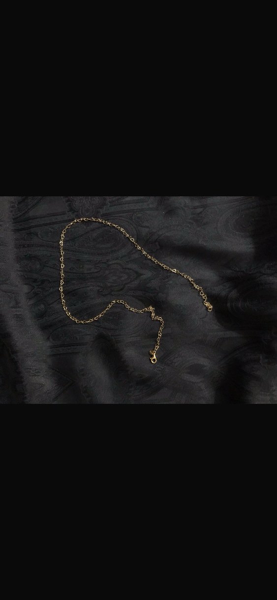 Altın Rengi Zincir Detaylı Pandora Kolye - Görsel 3