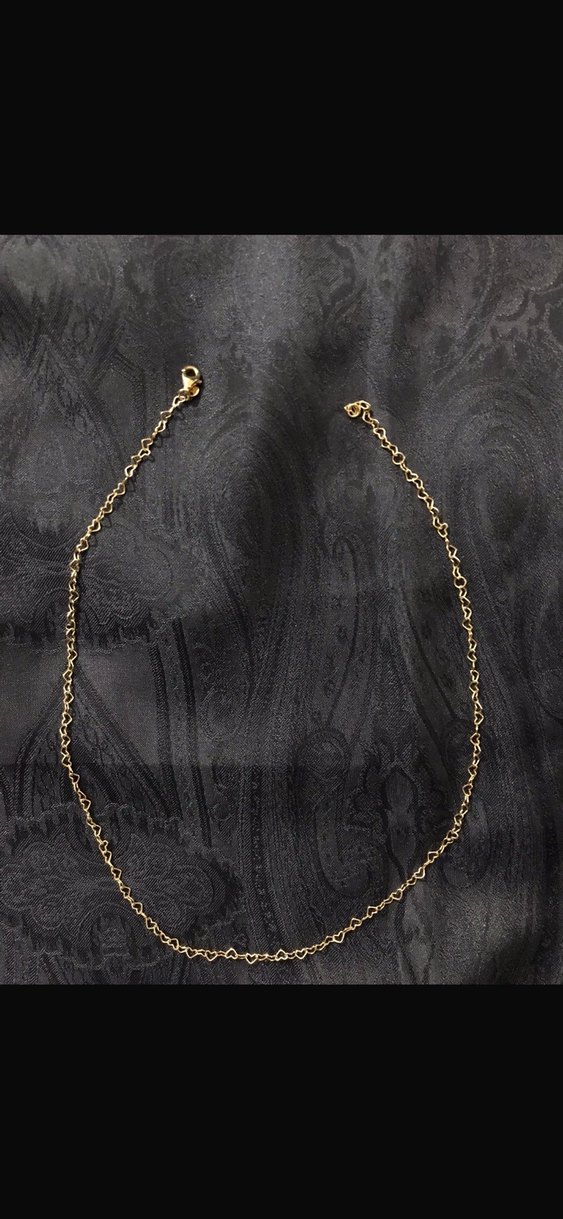 Altın Rengi Zincir Detaylı Pandora Kolye - Görsel 2