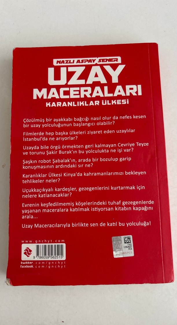Uzay Maceraları: Karanlıklar Ülkesi Çocuk Kitabı - Görsel 2