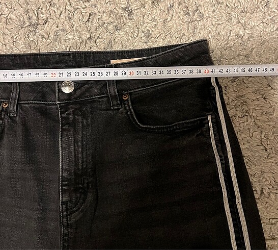 42 Beden gri Renk M&S Jeans 42