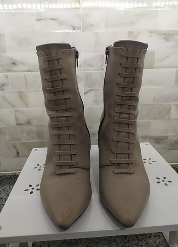 Deichmann Catwalk bot çizme bej rengi 