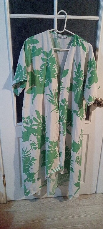 Kimono çok temiz cepli