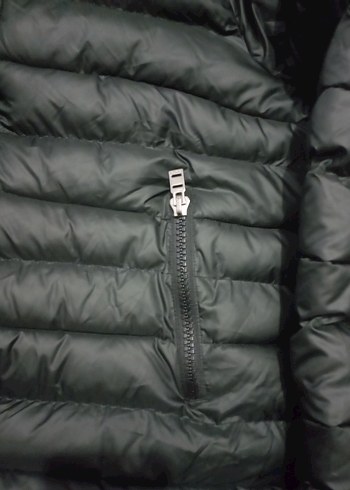 Erkek Siyah Uzun Kapüşonlu Kışlık Mont - Görsel 3