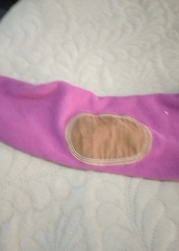 Pembe Düşük Omuzlu Triko Kadın Kazak - Görsel 7