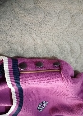 Pembe Düşük Omuzlu Triko Kadın Kazak - Görsel 4