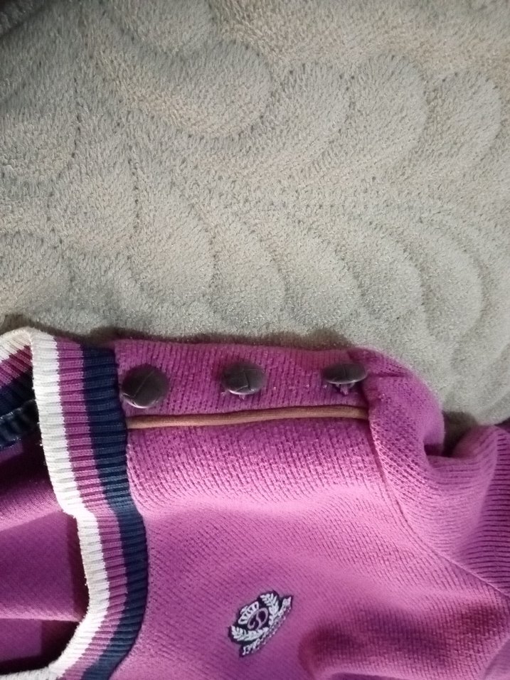 Pembe Düşük Omuzlu Triko Kadın Kazak - Görsel 4