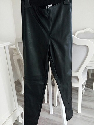 H&M DERİ PANTOLON