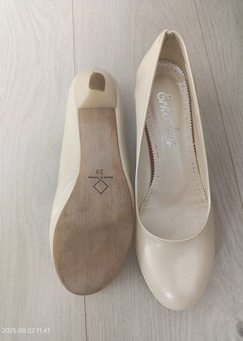 Becca Beyaz Stiletto Kadın Klasik Ayakkabı