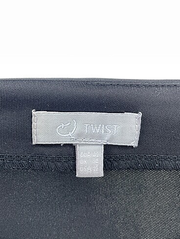 42 Beden siyah Renk Twist Kalem Etek %70 İndirimli.
