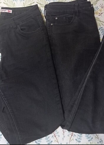 2 adet kot pantolon