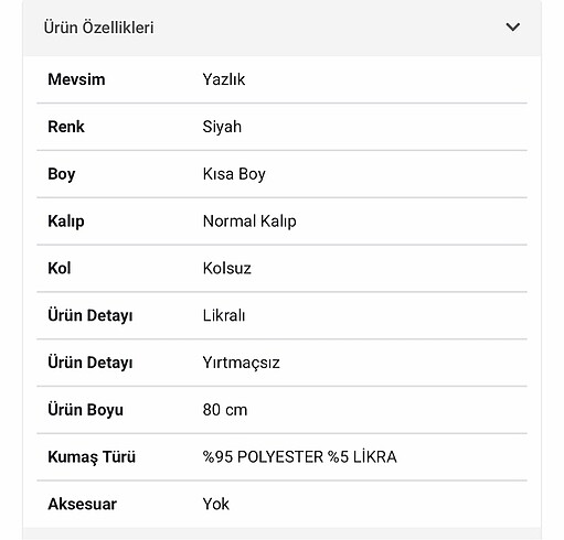 s Beden Kısa elbise