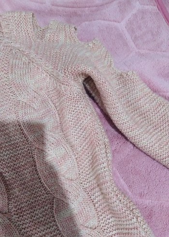 Kolları acık rengi cok tatlı  Kadın Kazak - Görsel 3