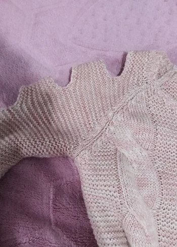 Kolları acık rengi cok tatlı  Kadın Kazak - Görsel 2