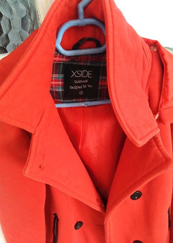 Kırmızı kısa Kaban tertemiz - Görsel 2