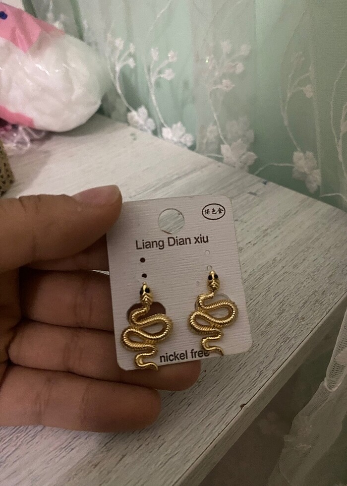 hic kullanılmamıs küpe - Görsel 2