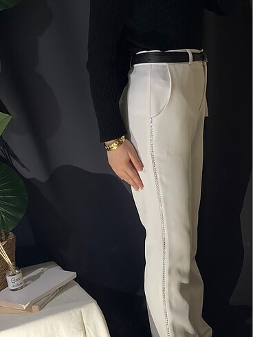 diğer Beden Taşlı pantalon