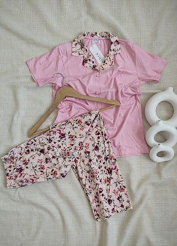 Diğer Mihra Marla Kumaş Pijama Takımı 