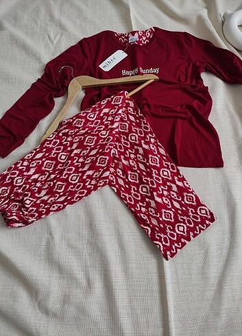 Diğer Mihra Milan Kumaş Pijama Takımı 