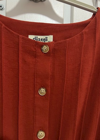 Bordo Uzun Kollu Fırfırlı Uzun Elbise - Görsel 2