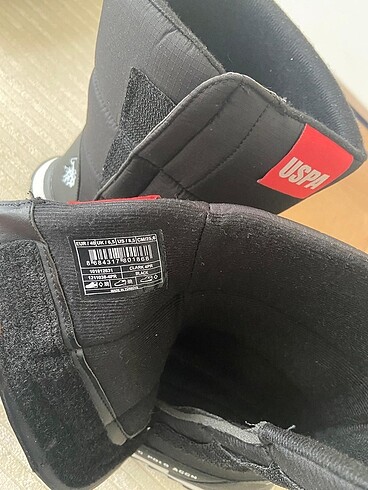 U.S Polo Assn. bot siyah