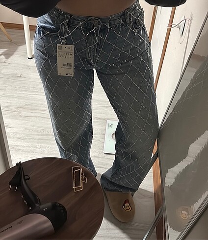 Diğer its basic taşlı jean