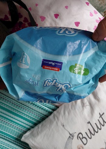 Sleepy Bebek Bezi 4-5 Beden 7-18 kg, 17 Adet - Görsel 2