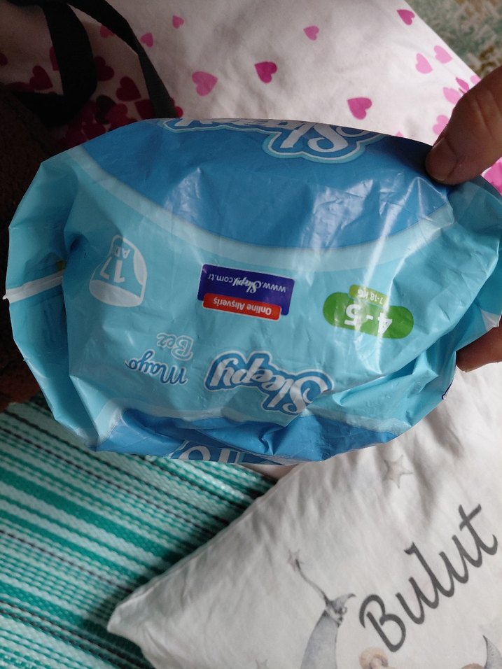 Sleepy Bebek Bezi 4-5 Beden 7-18 kg, 17 Adet - Görsel 2