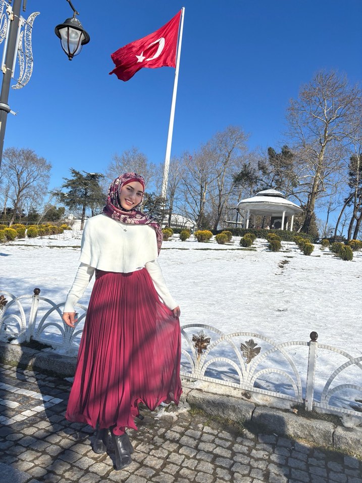 Bordo etek - Görsel 3