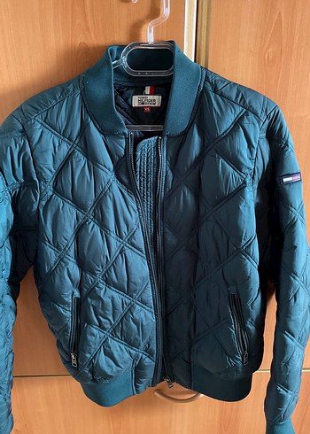 Koyu Yeşil Tommy Hilfiger Mont