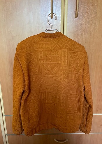 Mudo Mudo Turuncu Desenli Bomber Ceket