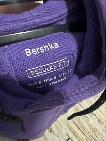 Bershka mor sweatshirt
