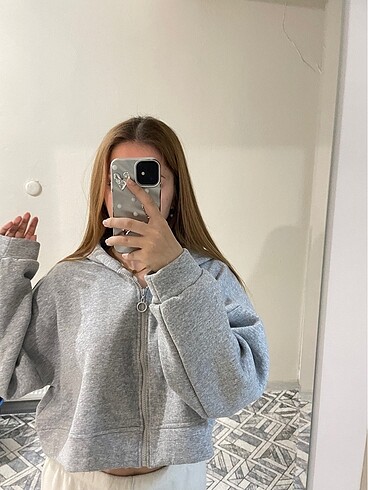 Bershka Crop hırka