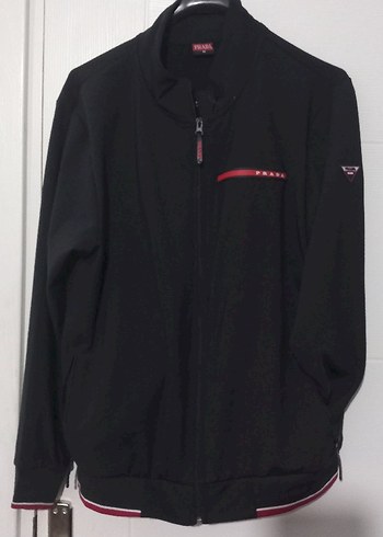 Diğer Siyah Fermuarli Unise Polar Sweatshirt Cakma Pradadir