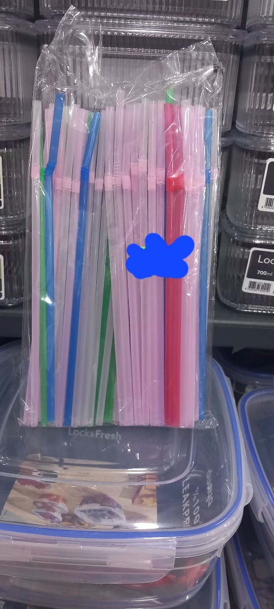 Pastel  Jelatin Sarılı Pipet 50'li - Görsel 2