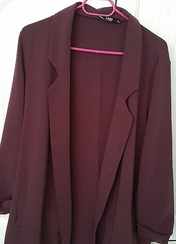 Mürdüm blazer ceket