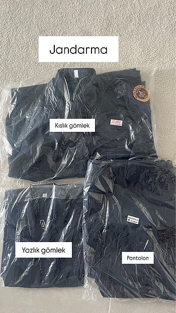 Diğer istihkak lacivert gömlek
