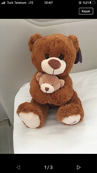 peluş oyuncak ayı